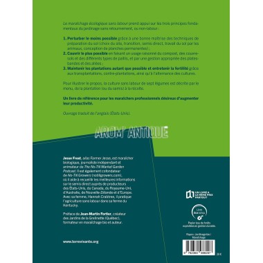 Le maraîchage écologique sans labour, livre de Jesse Frost. 2