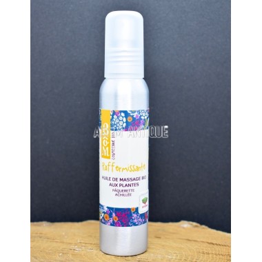 Huile de massage raffermissante bio