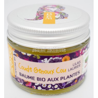 Baume bio coude genoux cou