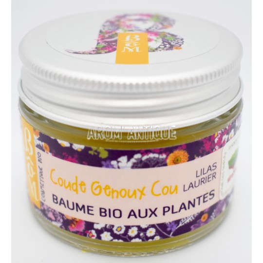 Baume bio coude genoux cou