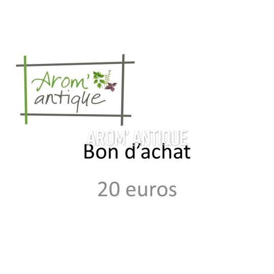 Bon d'achat de 20 euros