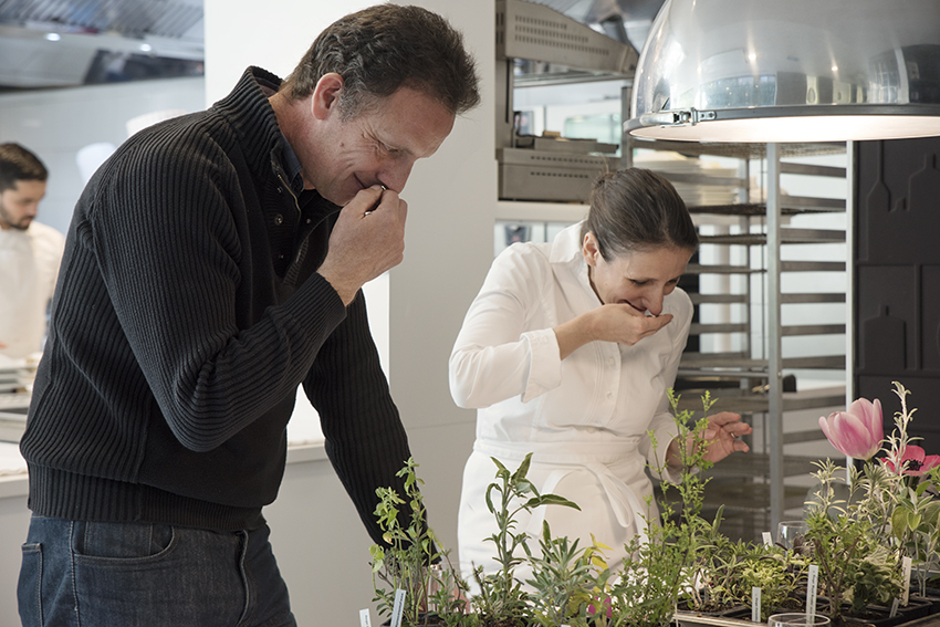 Laurent Bourgeois et Anne-Sophie Pic