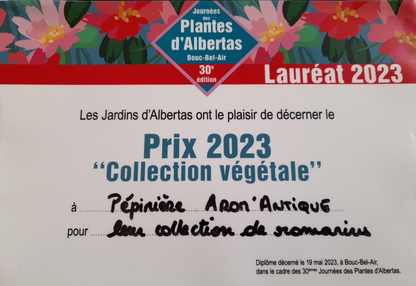 Prix Albertas 2023