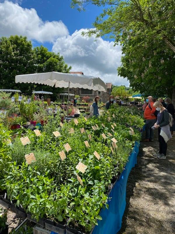 Foire aux plantes Manoir de La Garde