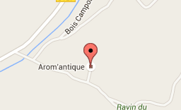 Plan de l'adresse de l'entreprise Arom'antique